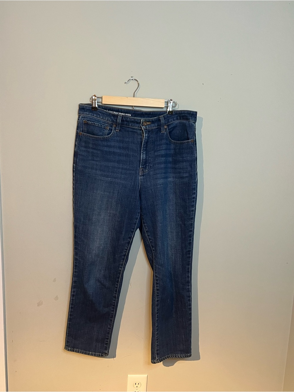 Talbots Dark Wash Straight Leg Jeans